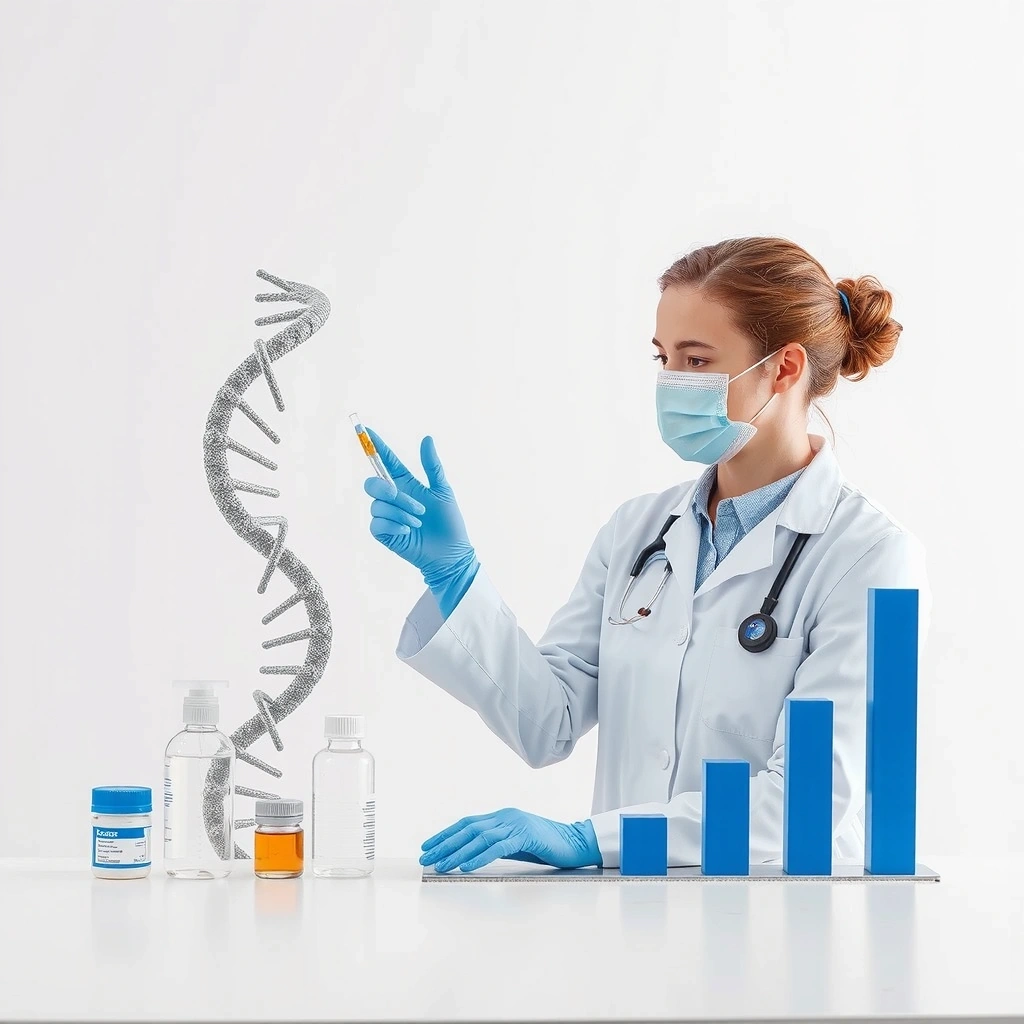 Healthcare and biotech investment portfolio